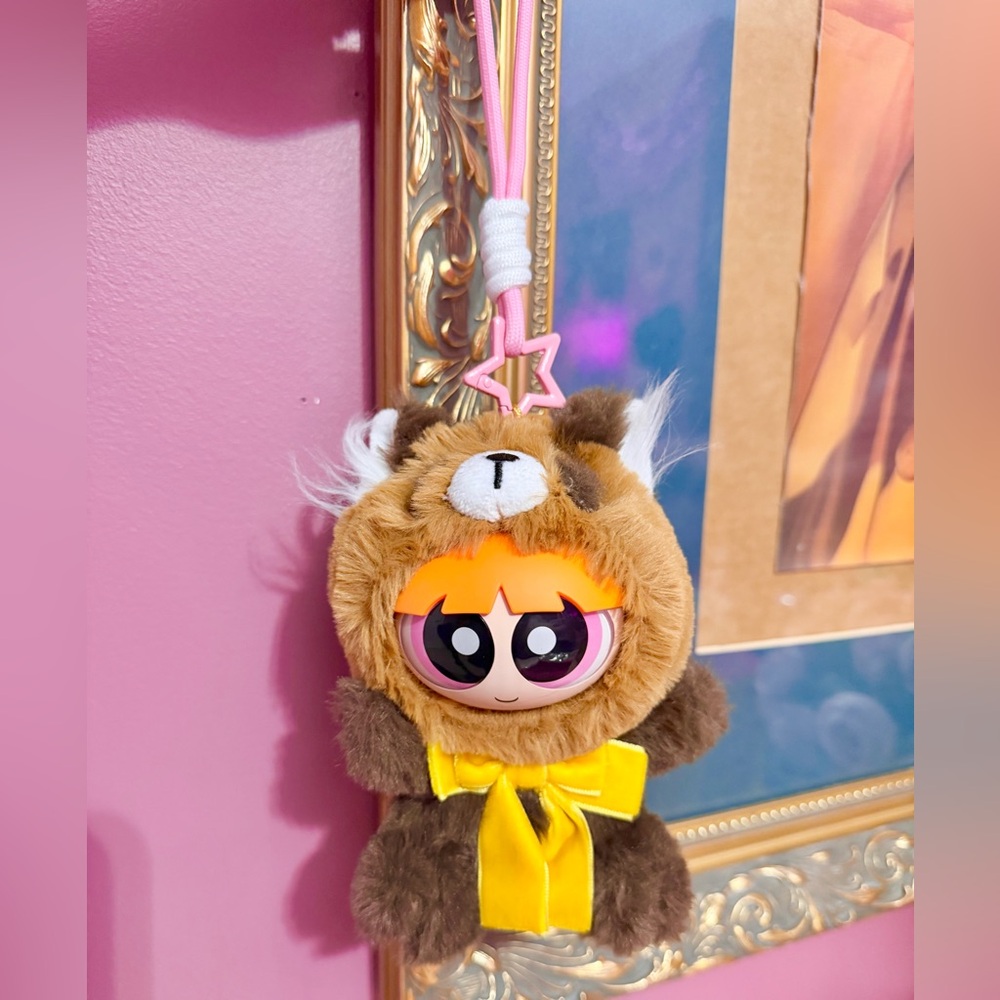 The Powerpuff Girls Blind Box Plush Figure-Raccoon Blossom - Picture 4 of 7